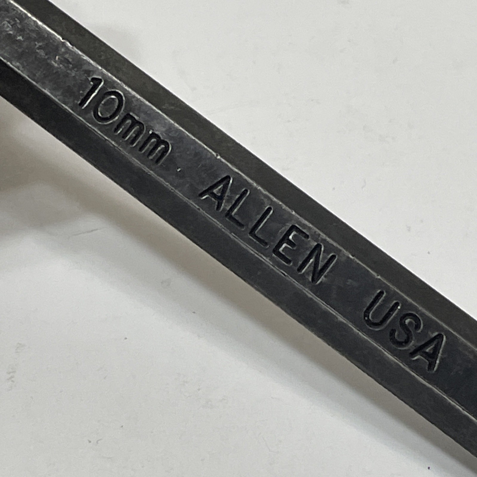 Allen Brand 10mm Hex Key USA Metric Wrench (see description)