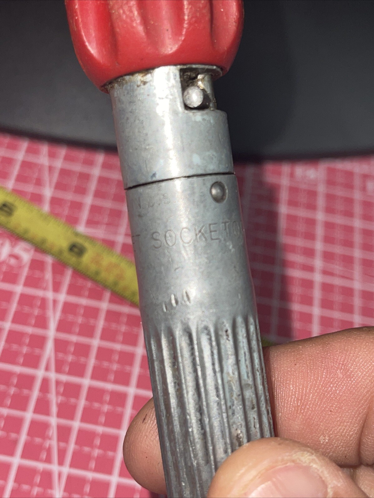 Vintage Ratchet Versa Socket Tool Set Driver Multi Head Ratcheting Phillips Flat