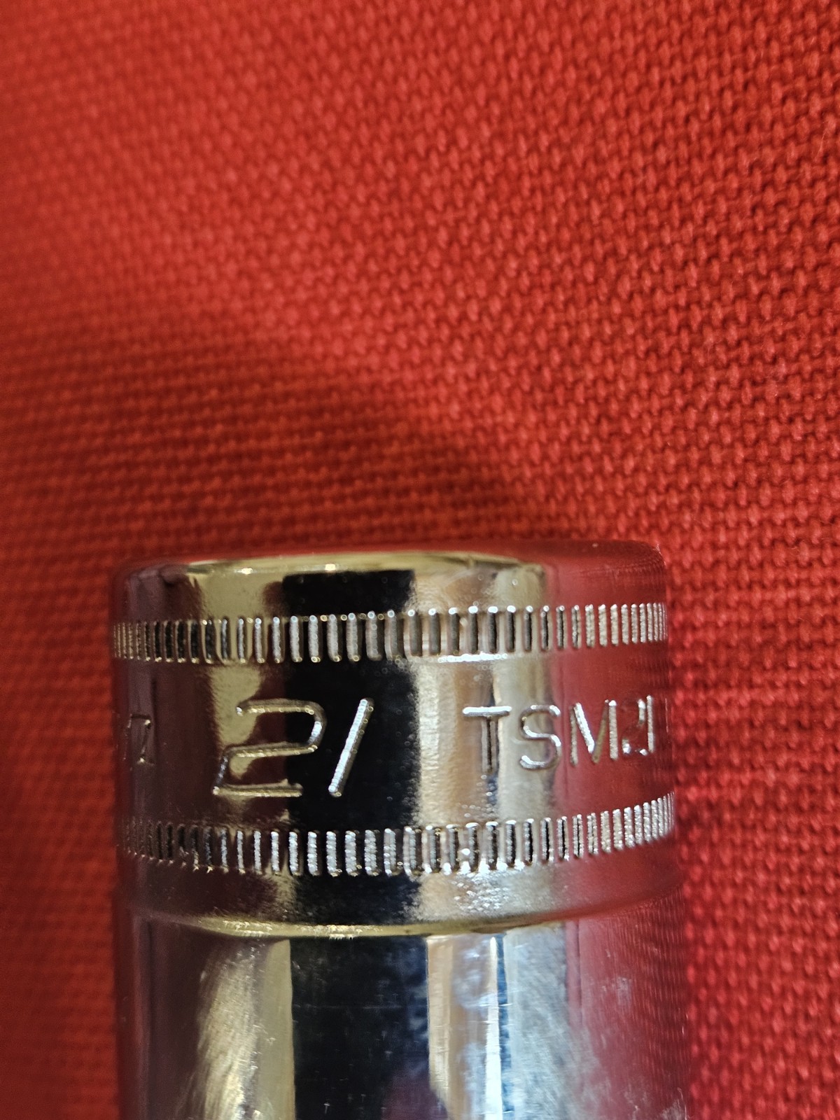 Snap-on TSM21 (USA) 1/2″ Drive 6-POINT Metric 21mm DEEP Socket, NEW