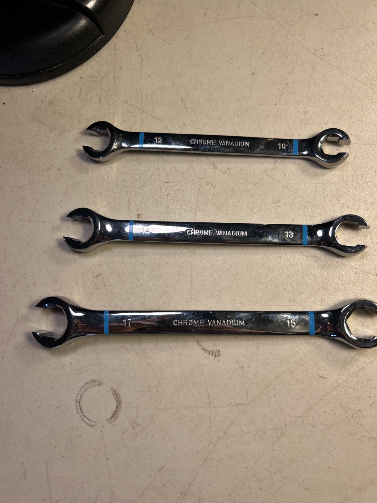 Assorted Double Flare Nut End Wrenches Lot Metric & SAE