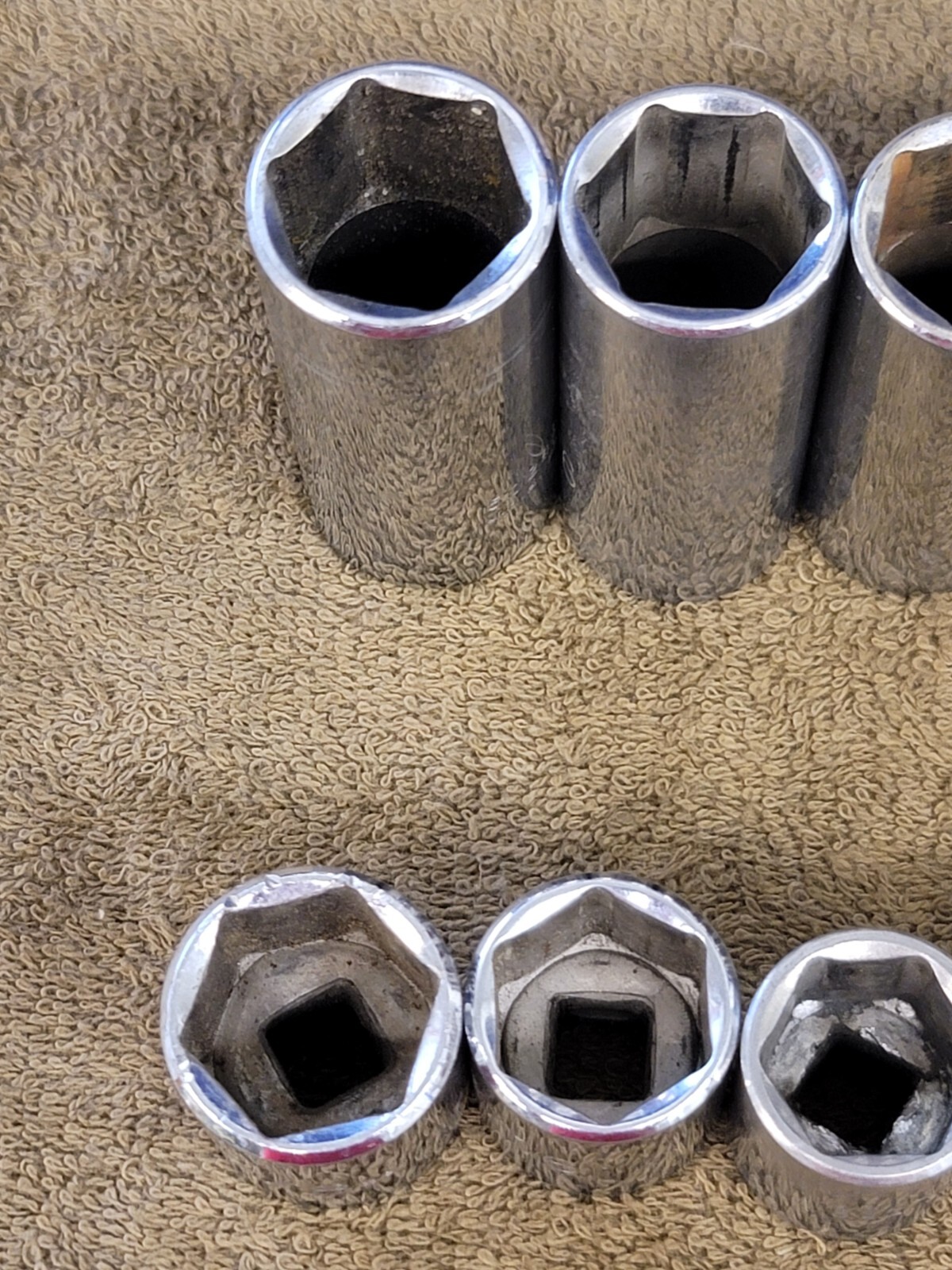 16 Proto Socket Deep Well Standard 5028H 3/8″ Drive Sae 7/8 9/16 Tool Set USA