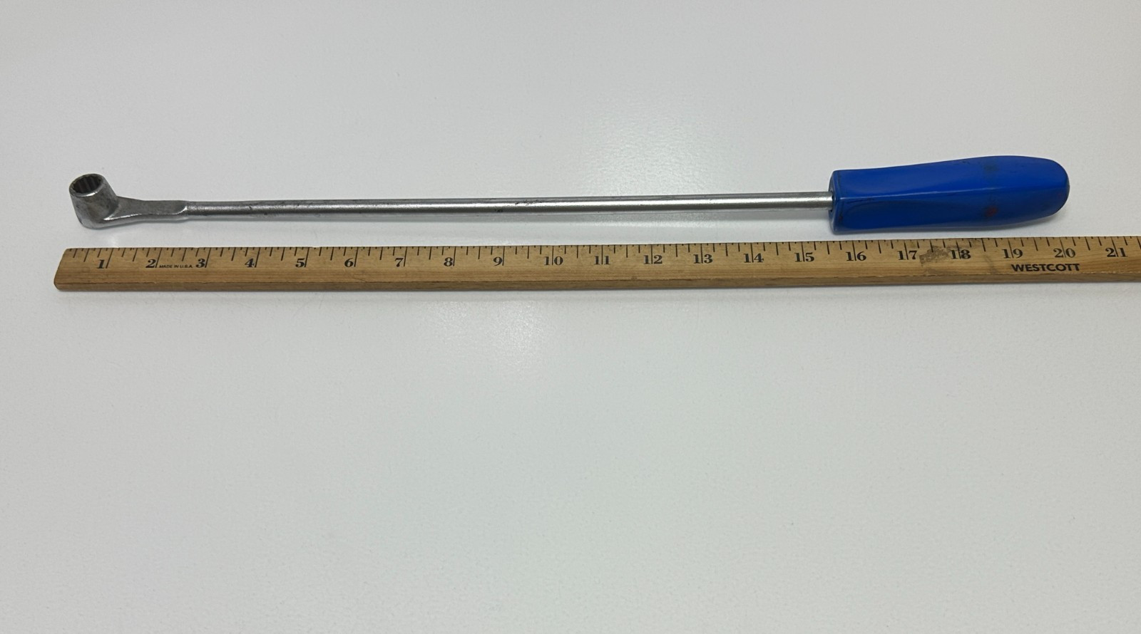 Cornwell USA Blue Hard Handle 20″ XL Long Custom Fan Clutch Wrench 1/2″ SAE DEEP