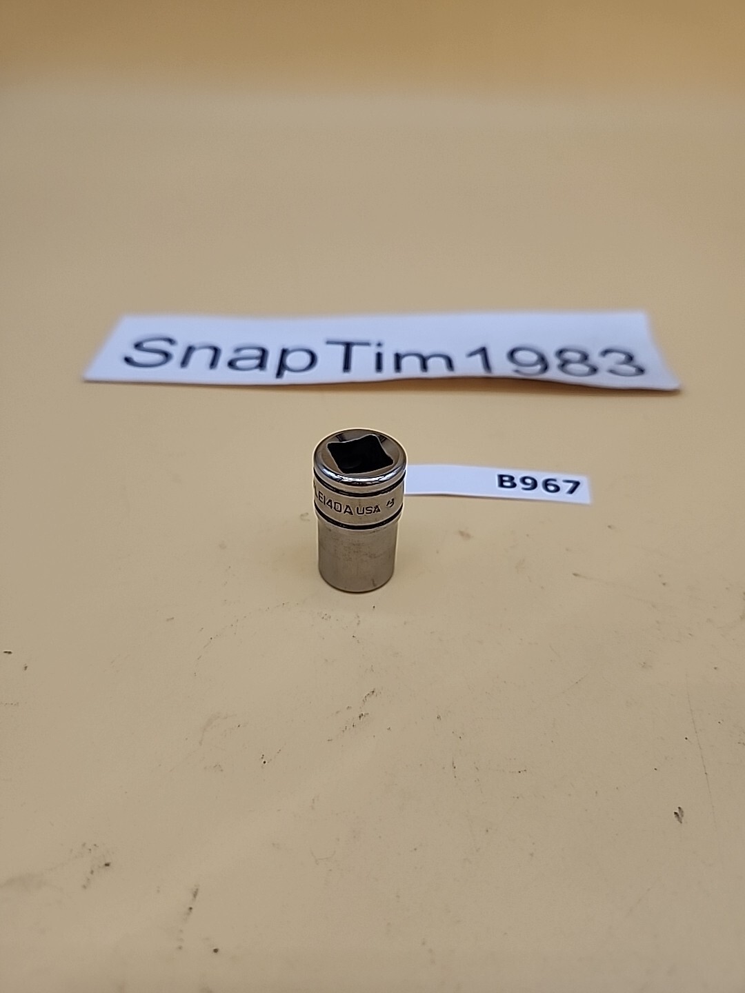 Snap- On Tools E14 Torx Socket FLE140A 3/8″ Drive Female Torx USA