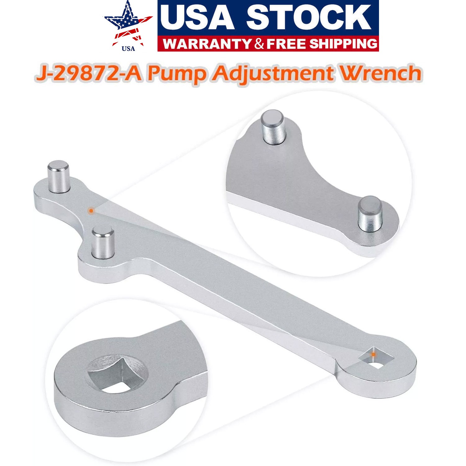 J-29872-A Injection Pump Wrench Tool 6083 For GM C/K G/P 6.2L 6.5L Diesel Engine