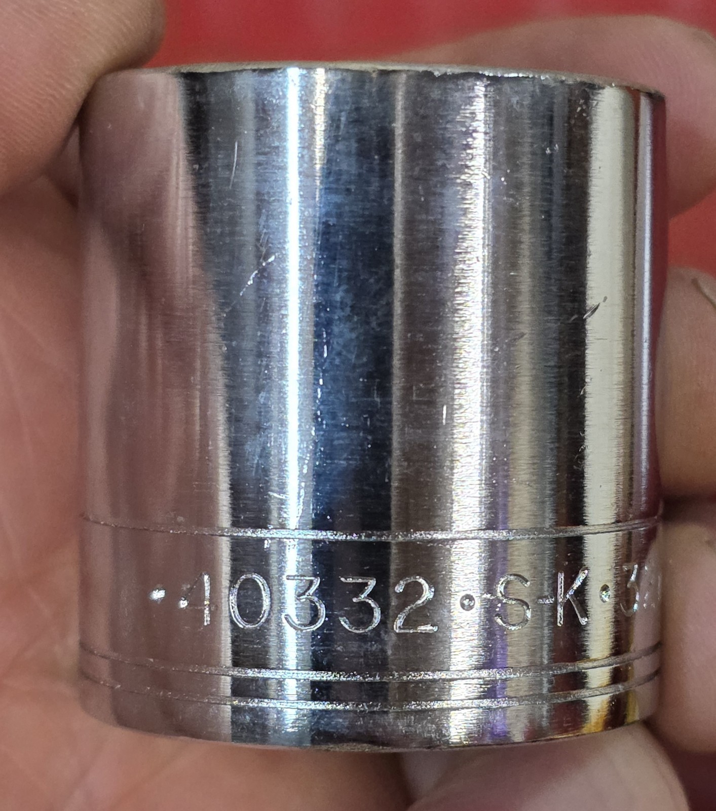 SK Tools 1/2″ Dr 13pc Metric Socket Set 12pt 15-20 22 24 26-28 30 32mm Vintage
