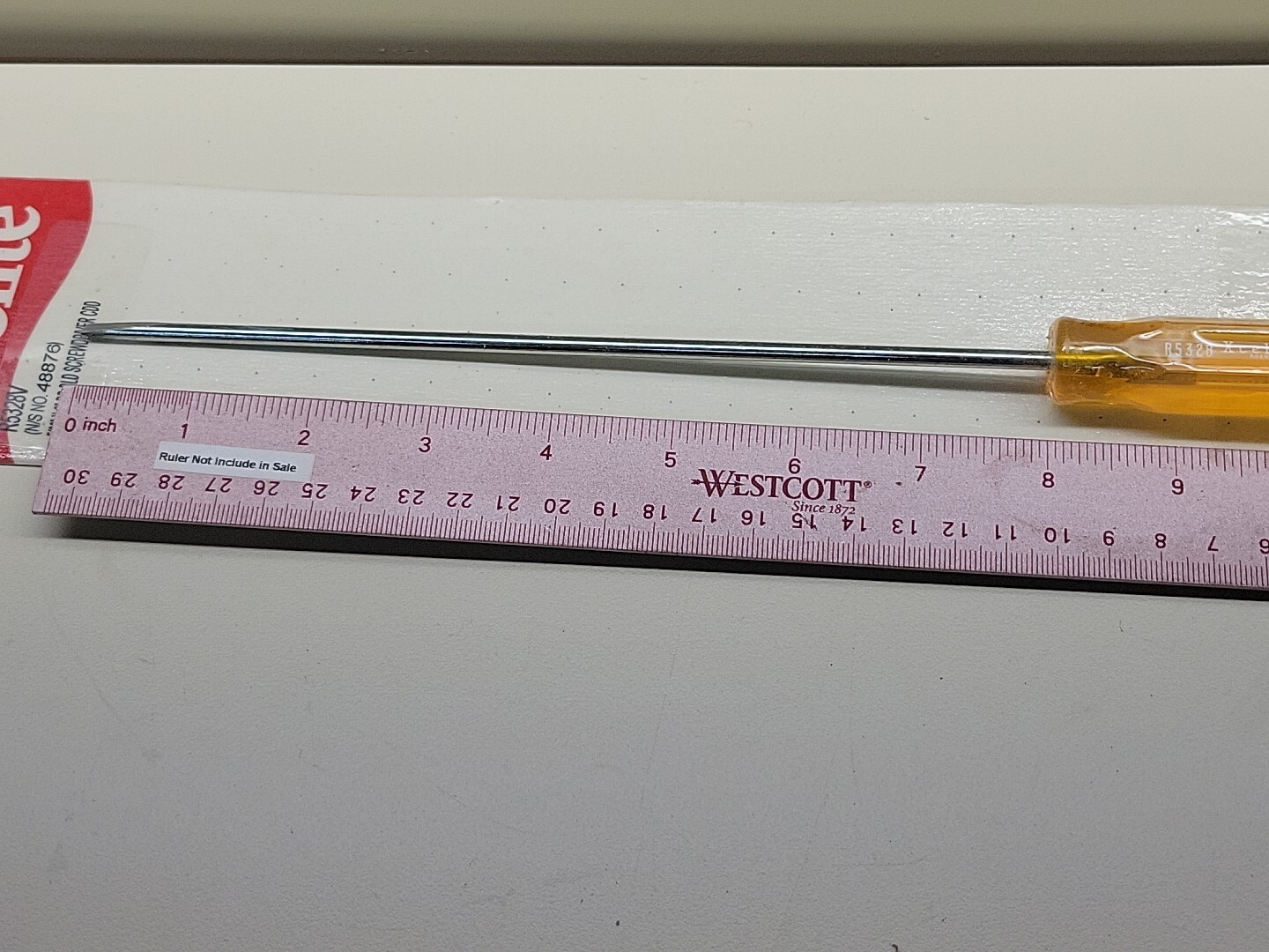 Xcelite Cooper Tools R5328V 5/32″ x 8″ Screwdriver 1/8″ Long Shank Shaft USA