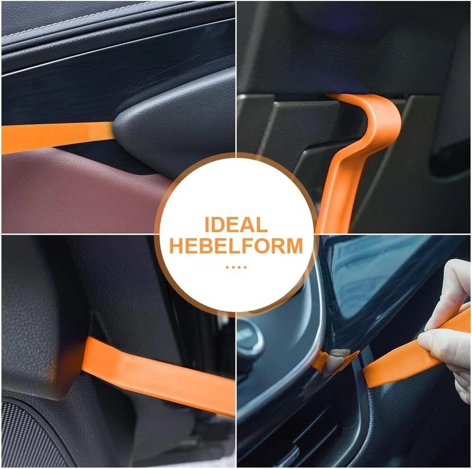 4Pcs Car Trim Radio Removal Tool Kit Panel Door Pry Dash Interior Clip Set New