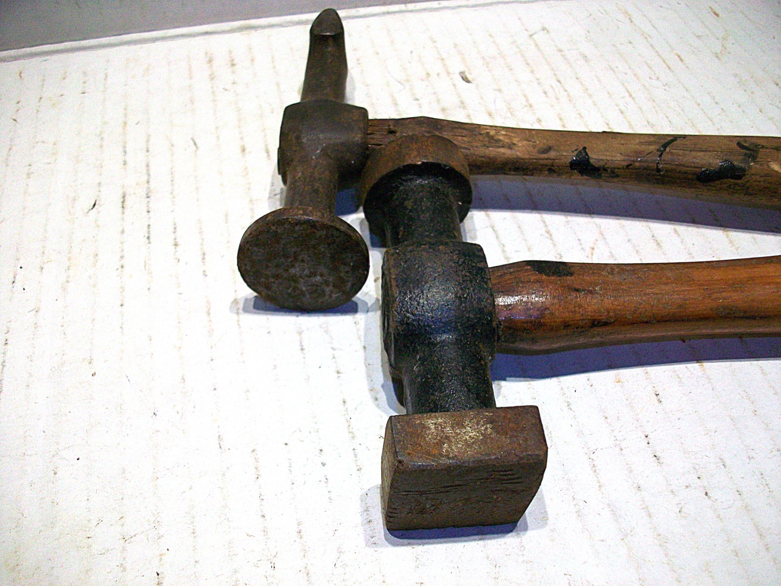 Lot of 4 Vintage Auto Body Hammers – (2) Fairmont, (2) unmarked