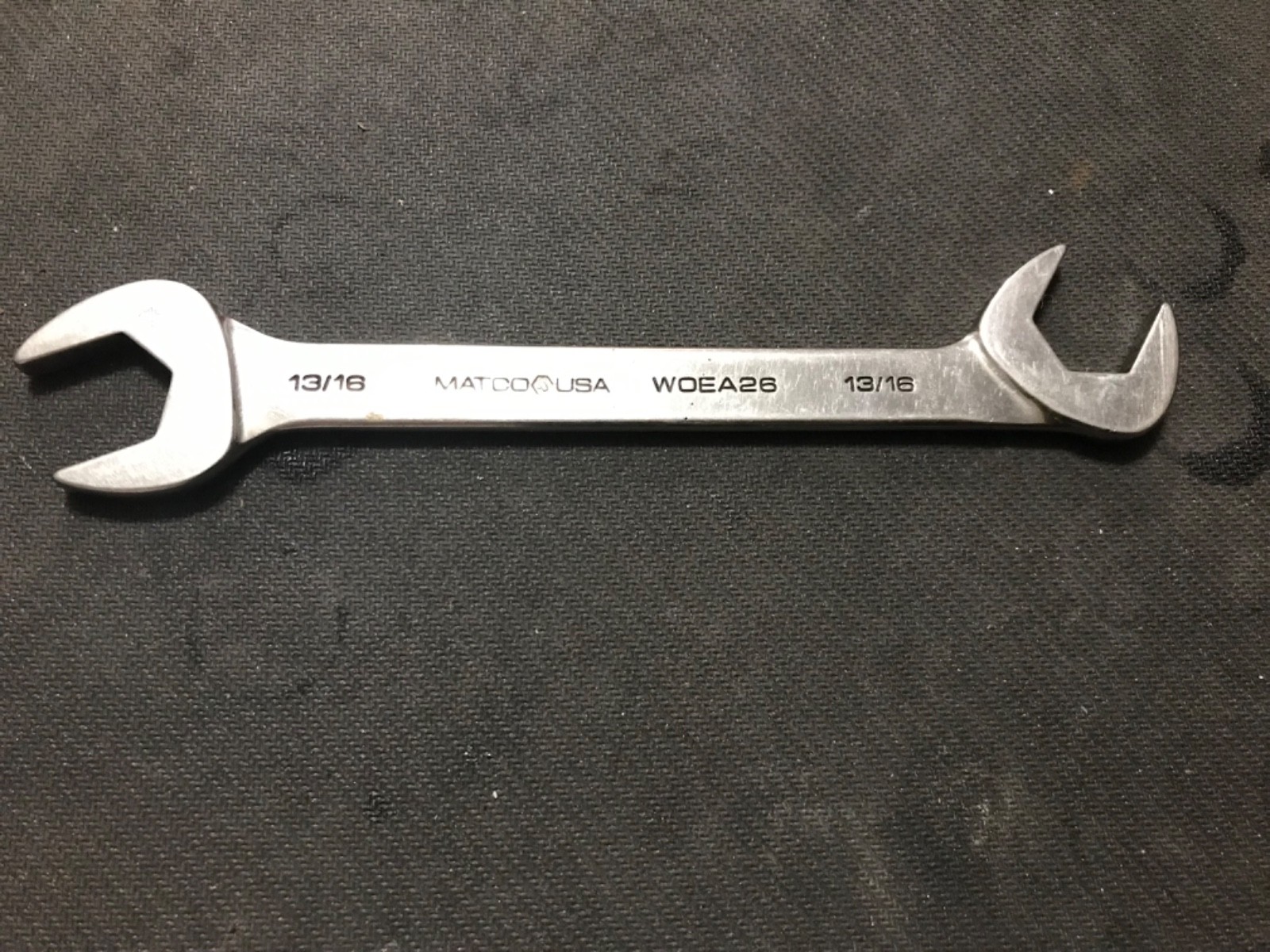 Matco Tools 4 Way Angle Open End 13/16” Wrench WOEA26 USA