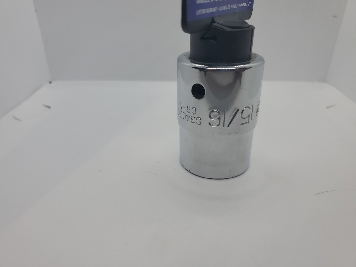 Carlyle Tools S34030 3/4″ Drive 12 Point Socket, SAE 15/16″ size, Chrome Finish