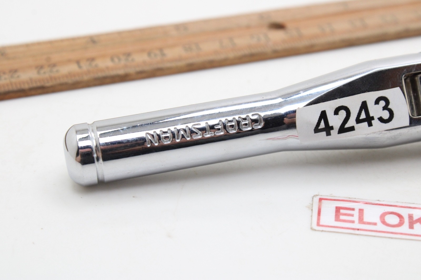 Craftsman 44834-VS 3/8″ Drive Stubby Flex Ratchet Quick Release 5.5″ USA