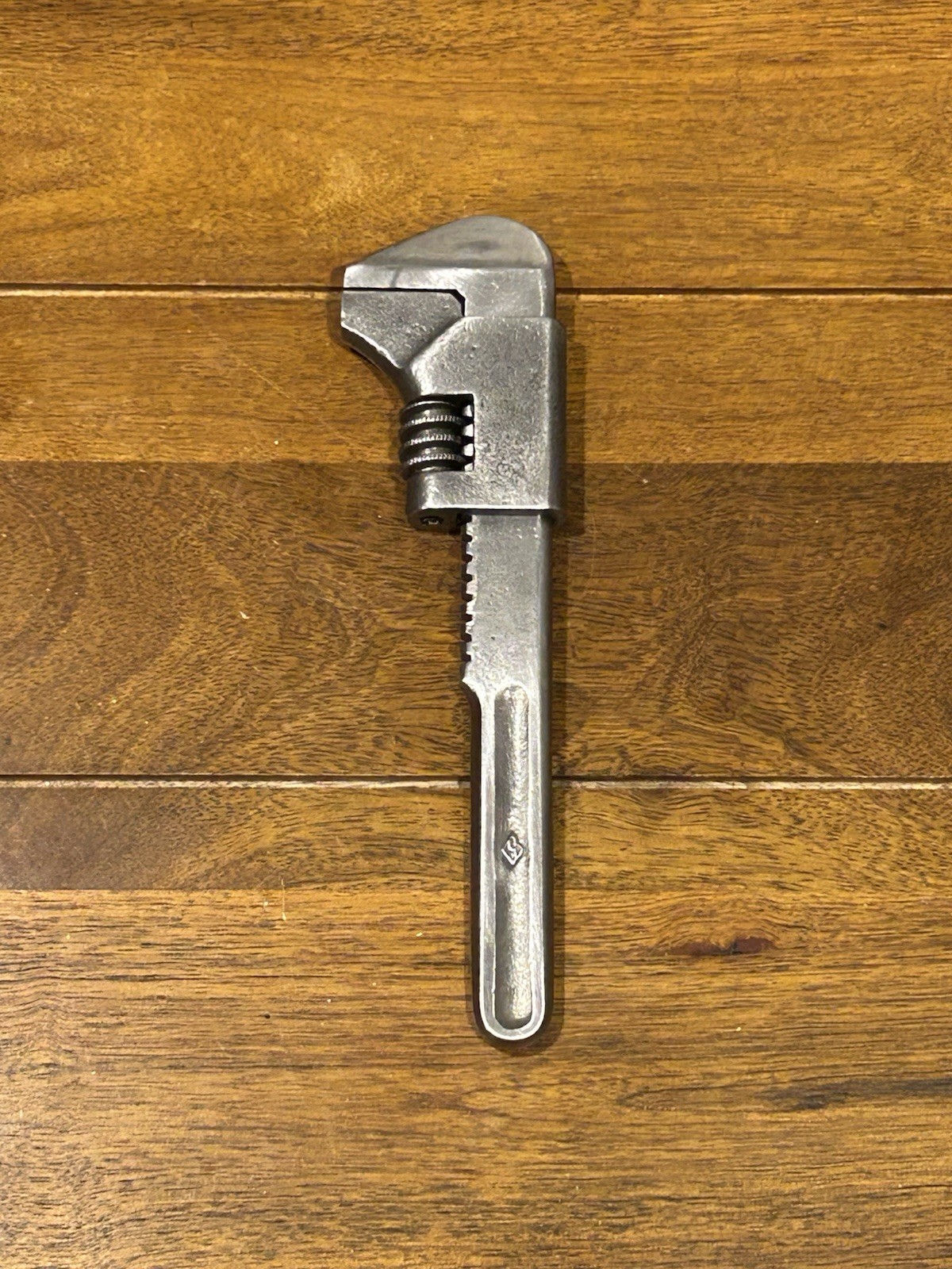 Vintage Herbrand 7” Adjustable Auto Pipe Monkey Wrench & Ball Peen Pein Hammer