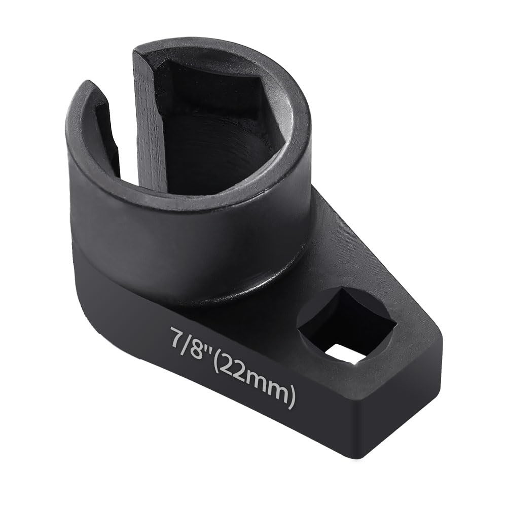 Lemxily Offset O2 Sensor Socket, 7/8-Inch (22mm) with 3/8-Inch 3/8-7/8, 1pcs