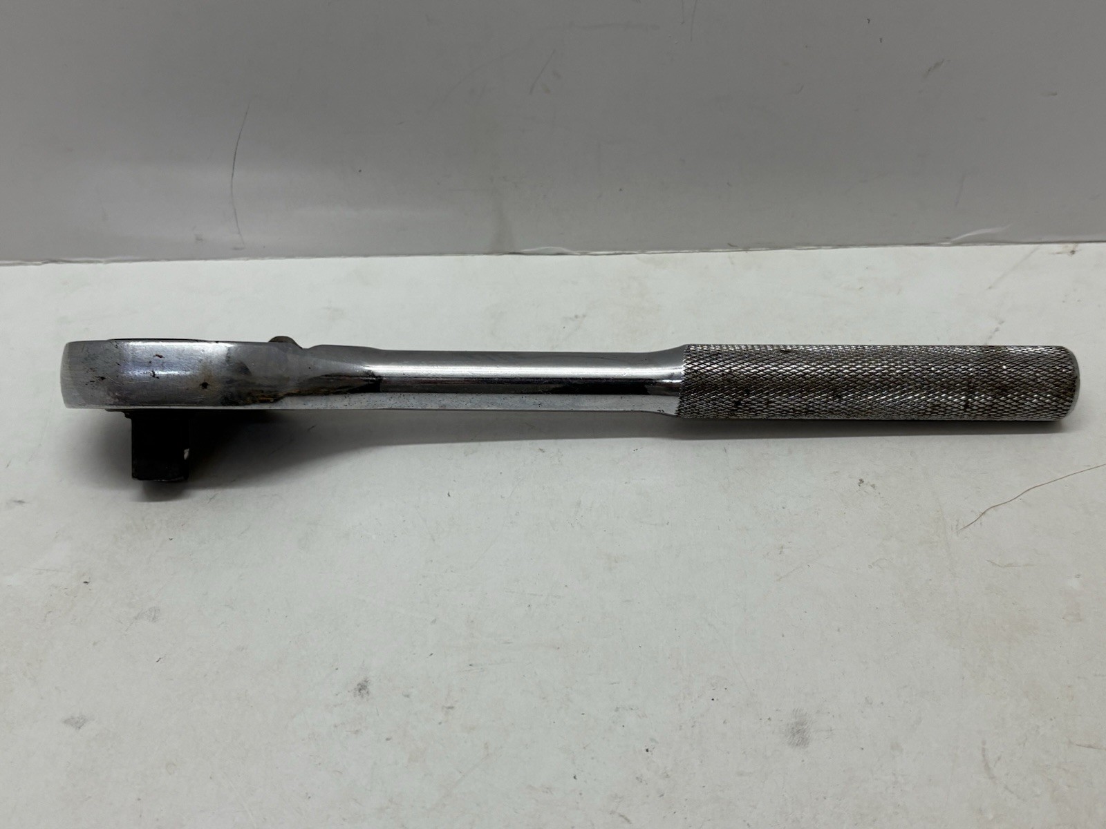 Vintage PROTO # 5449 1/2″ Drive Pear Head Ratchet W Knurled Handle USA
