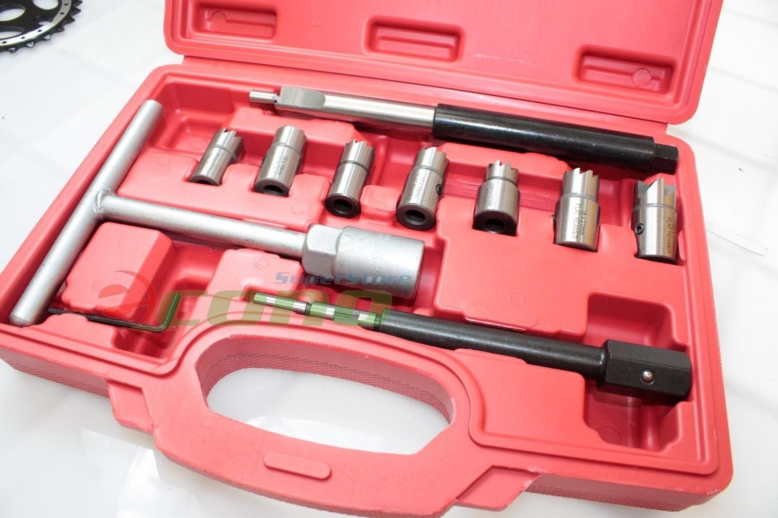 11pc Diesel Injector Seat Cutter Set BMW Mercedes-Benz PSA Renault Ford Bosch