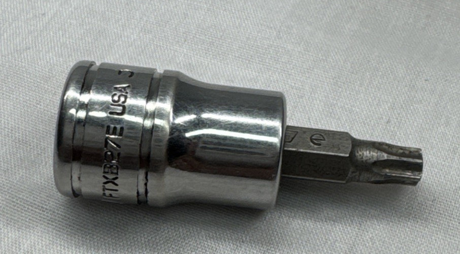Snap-on tools 3/8″ drive T27W Torx Bit Socket FTXB27E USA .