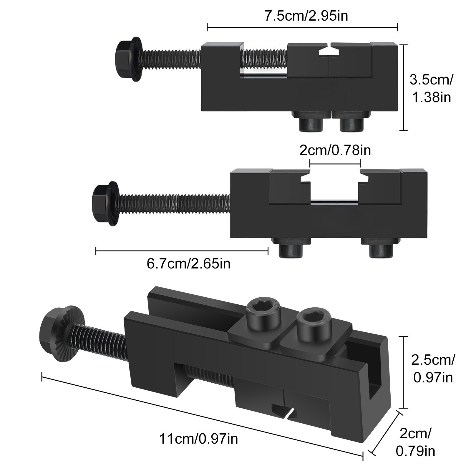CV Joint Axle Boot Drive Shaft Clamping Tool for Toyota Lexus 09521-24010 Black