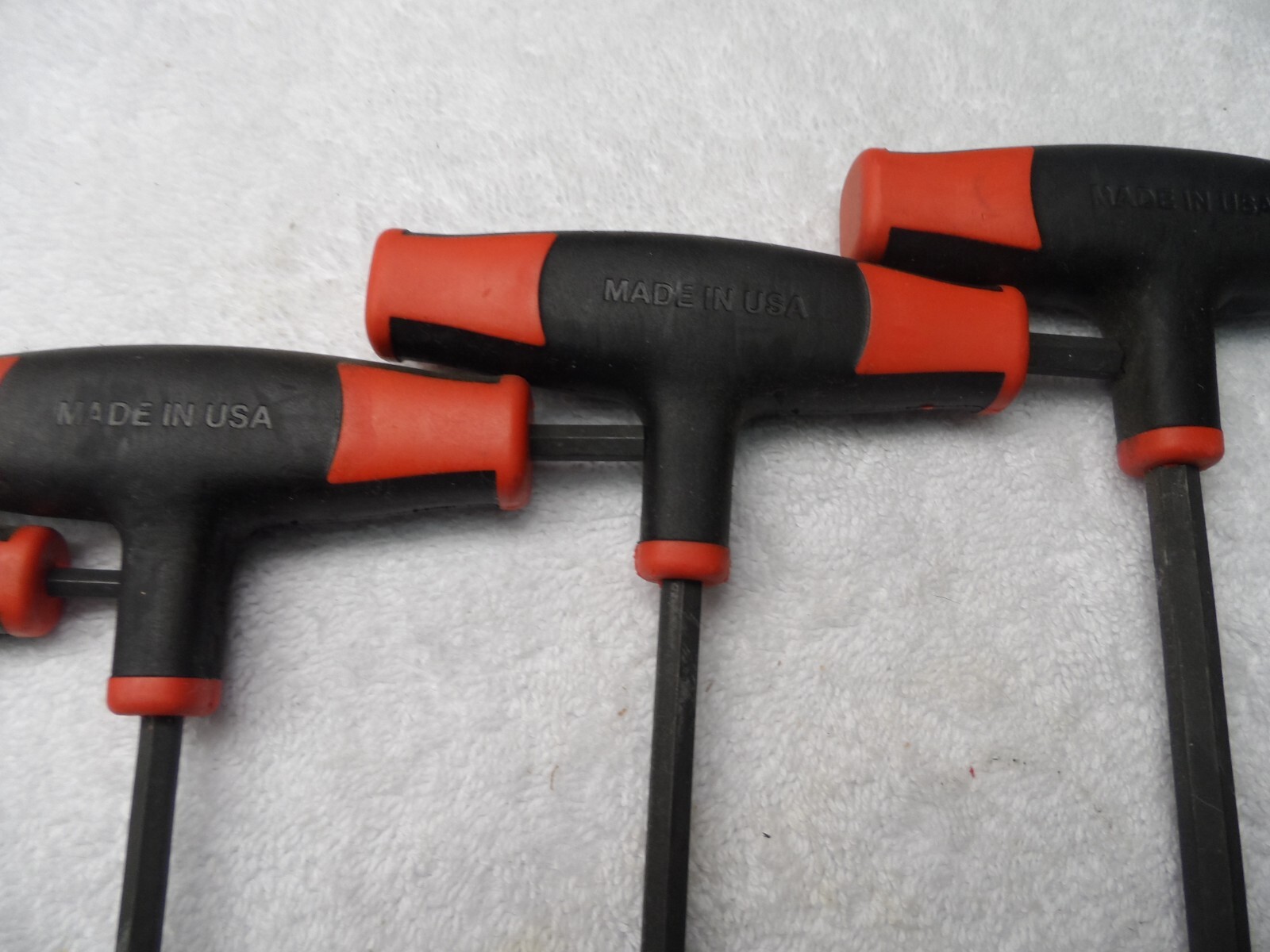 Craftsman SAE T-Through Handle Ball End Hex Key Allen Set, USA PN 46383 (loose)