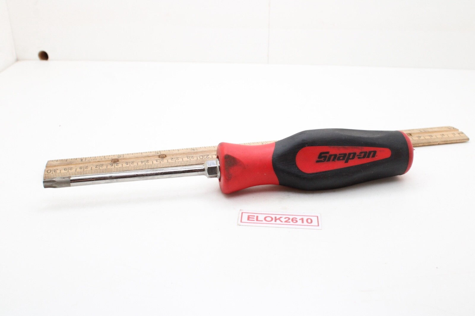 Snap-on SGDTRX430B H30 Tamper Torx Red/Black Soft Grip Screwdriver USA