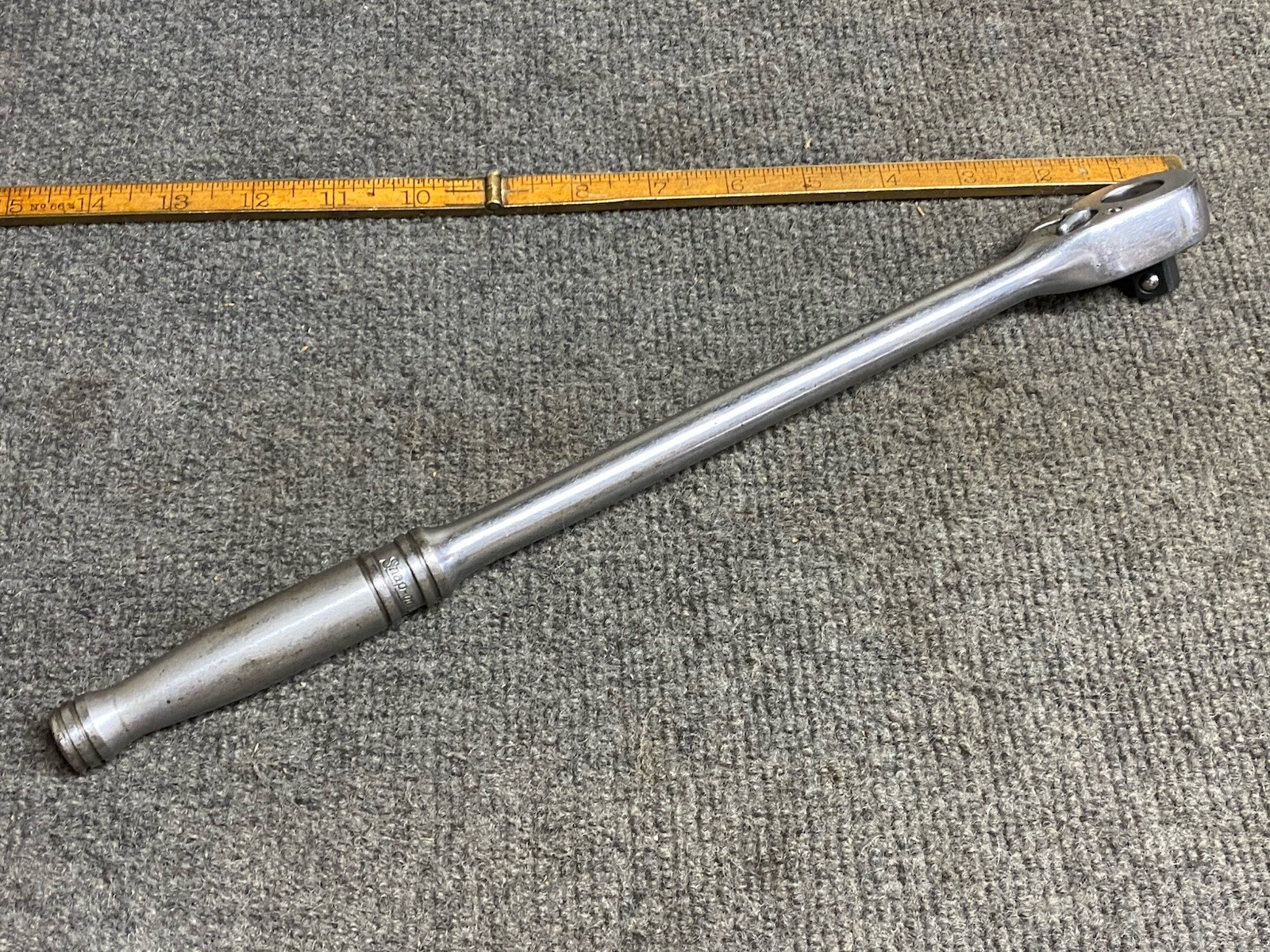 Snap-on L-715 Ratchet 1/2” Dr. New Anvil Clean And Oiled Date Code 1965 USA