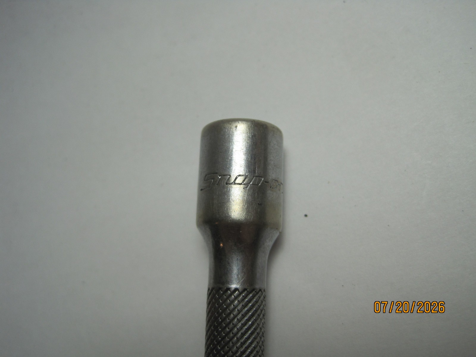 Snap On 1/4″ Drive 10″ Chrome Knurled Friction Ball Extension TMXK100