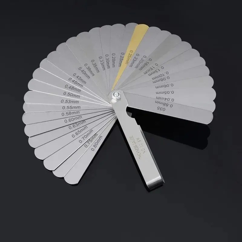 32 Blade Feeler Gauge Dual Reading Combination Feeler Gauge Metric & SAE US NEW