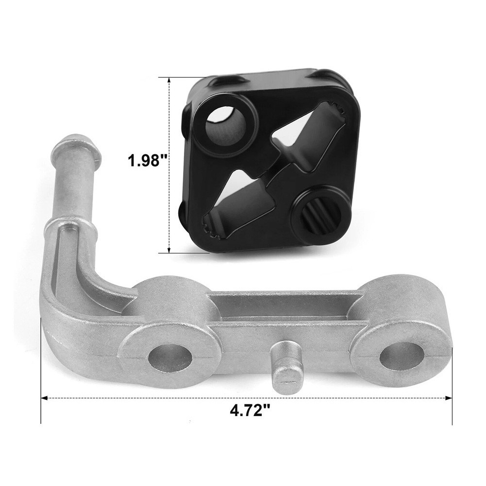 Exhaust Bracket Isolation Kit for Ram 1500 3 0L 5 7L 6 2L Years 20192025
