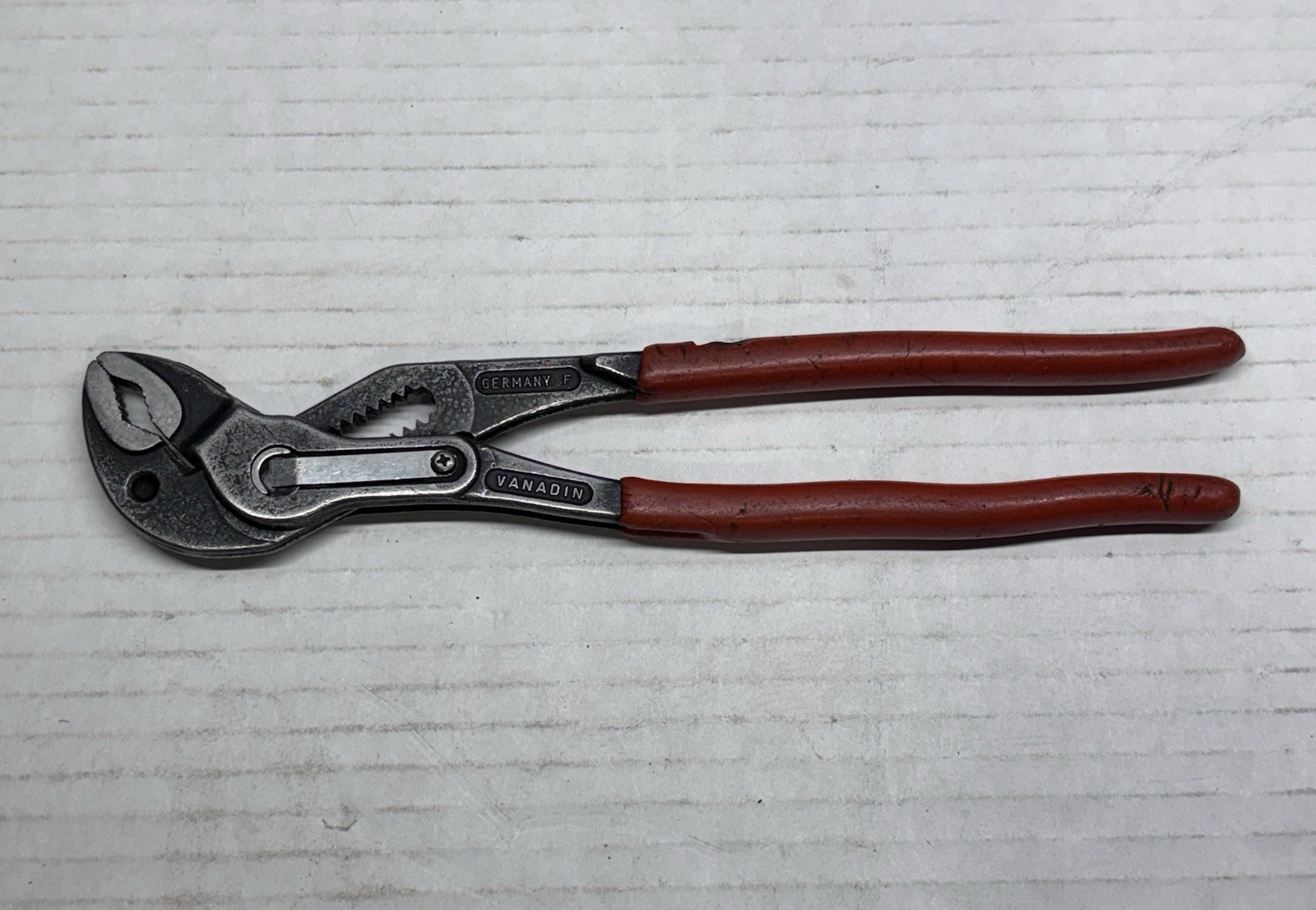 2 Knipex Cobra Adjustable Pliers 87 01 250 10″ & 87 01 180 7″ Red Grip Germany