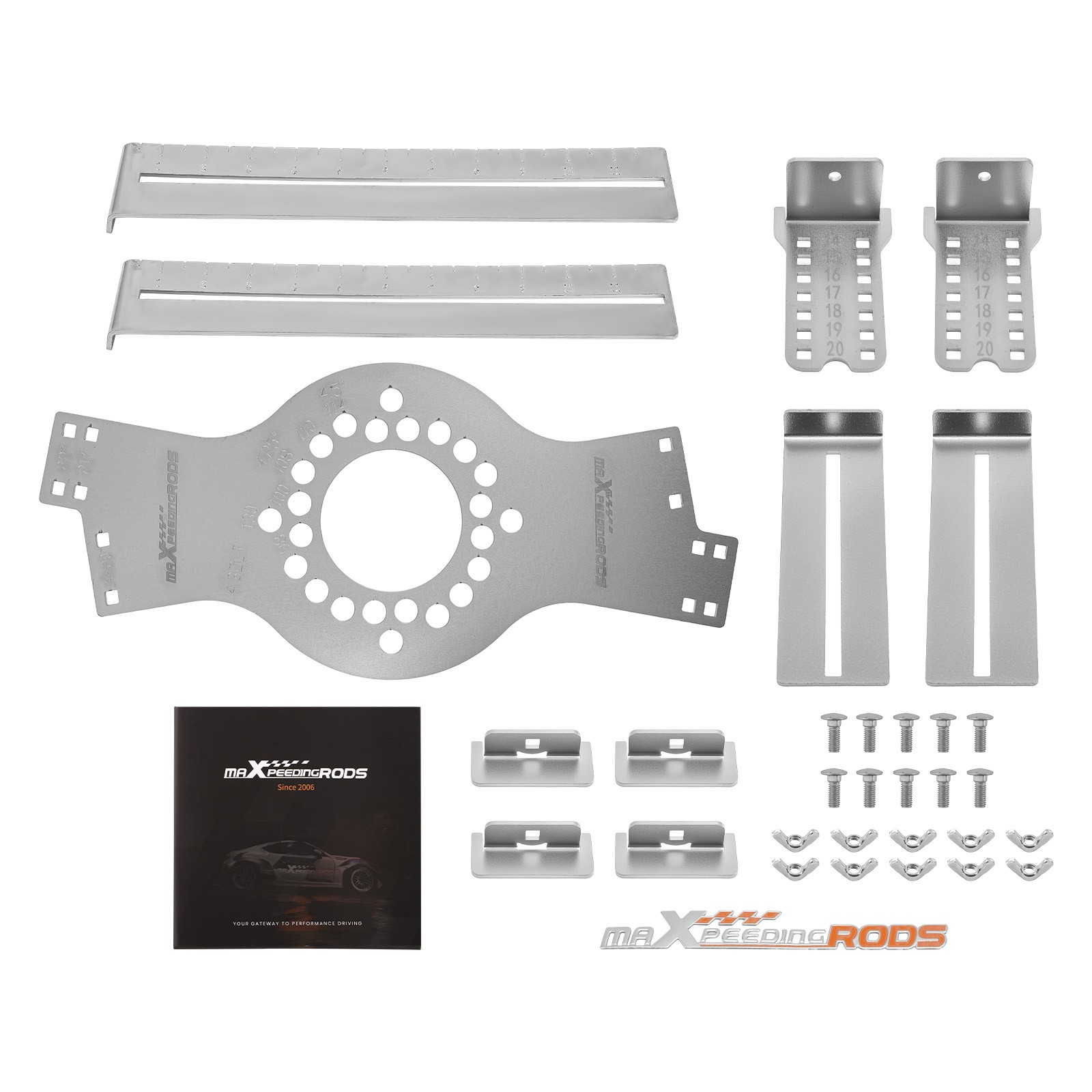 4-Lug Measuring Gauge Tool for 4×98 4×100 4×108 4×110 4×114.3 4×130 Wheels