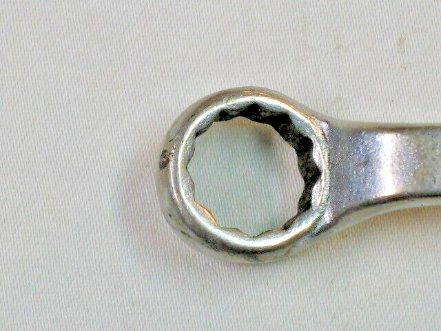 MAC Sabina Tools 1/2″- 9/16″ Textured Chrome 12 Point Offset Box Wrench BO1618