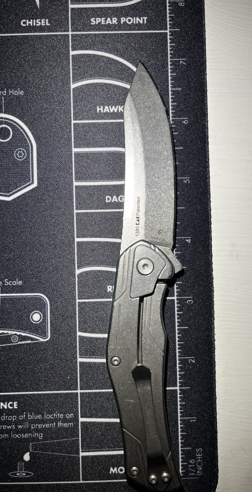Kershaw «Husker» Pocket Knife Built in Flipper w/Assisted Opening #1380WMX