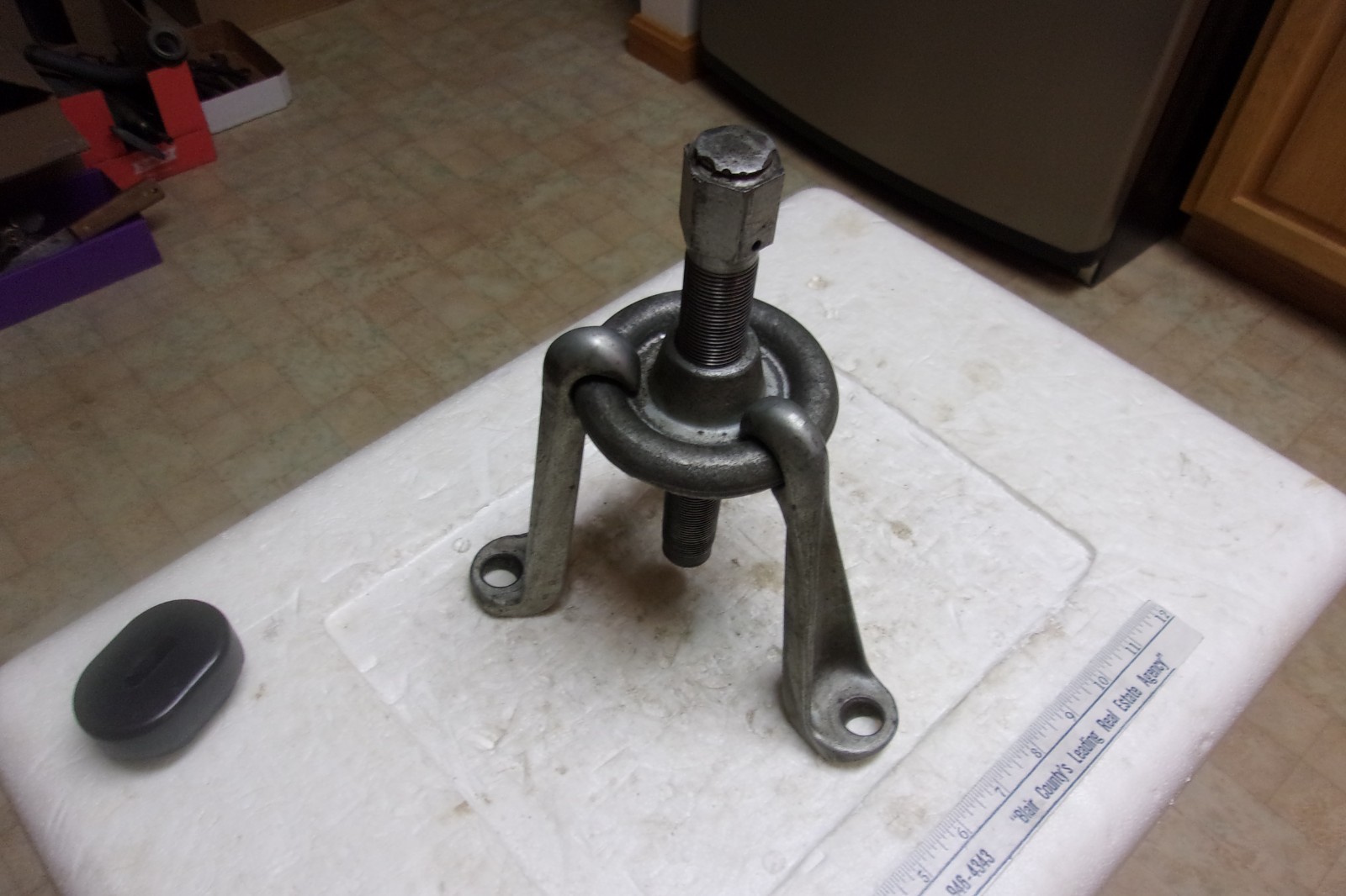 VINTAGE CRAFTSMAN 9-46641 3 JAW HUB PULLER W/ STRIKER HANDLE