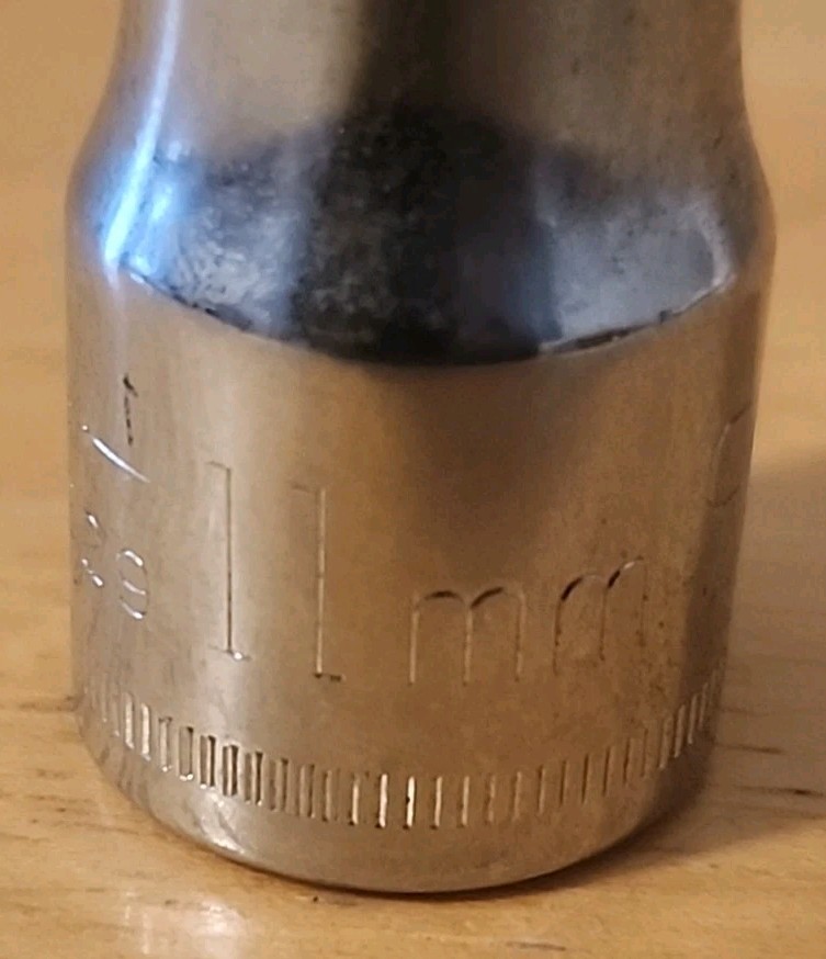 Craftsman Made In USA 12 PT 1/2″ Drive 9, 11, & 19 mm Sockets 44231 44229 44238