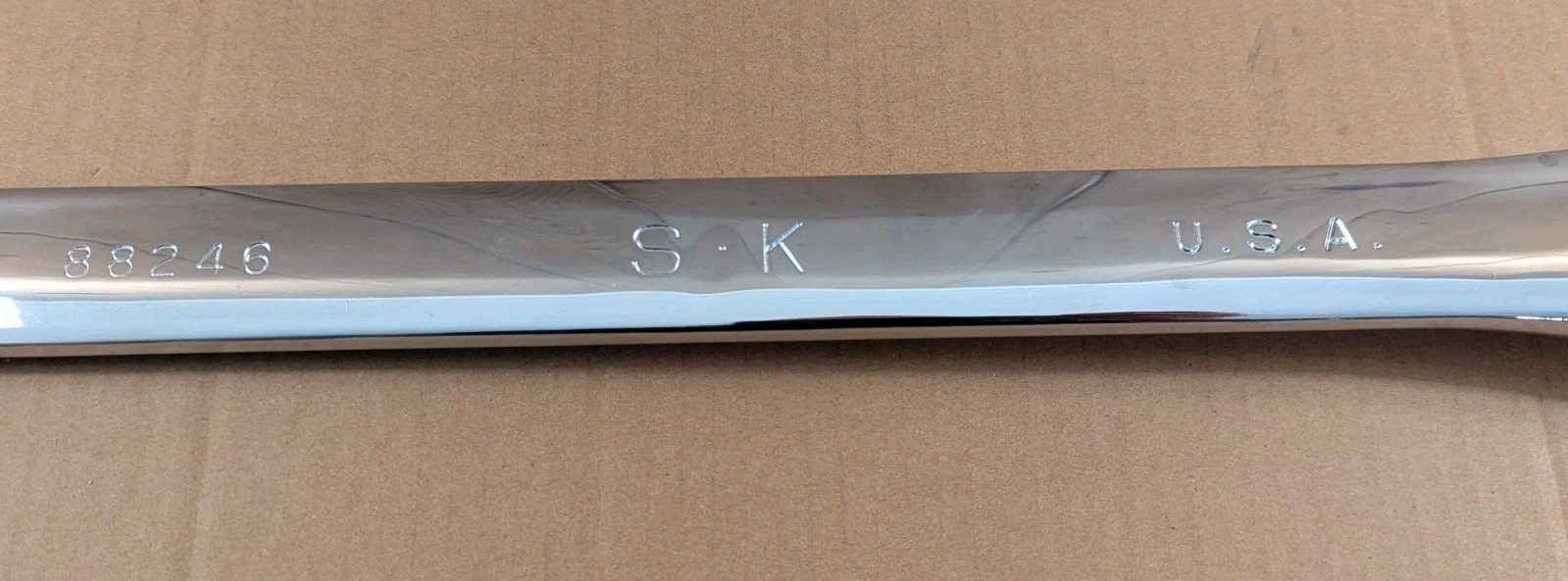 SK Tools 1-7/16″ 12 Point Fractional Long Combination Chrome Wrench 88246