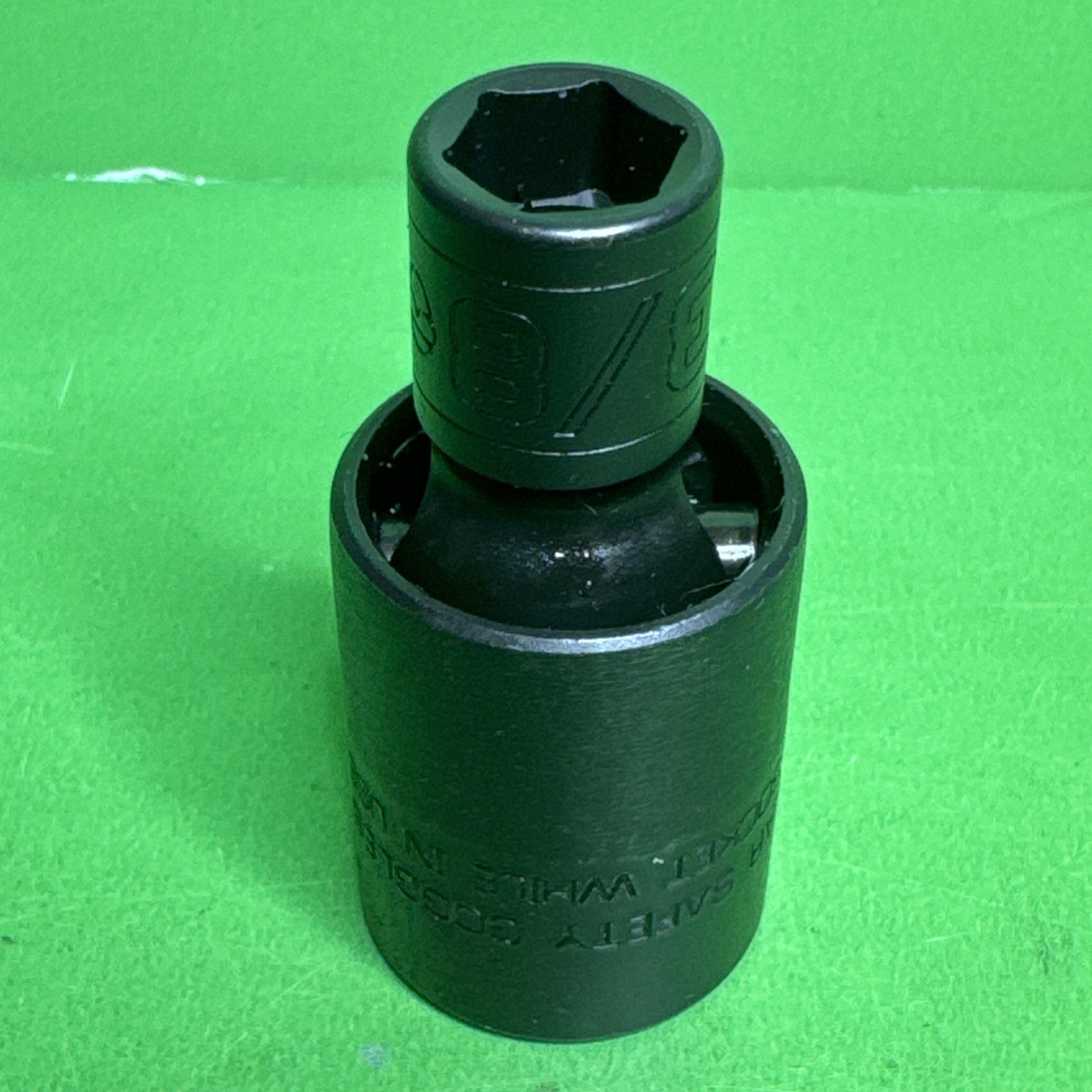 Add On – Snap-On USA 3/8″ Drive 6 Point SAE 3/8″ Swivel Impact Socket IPF12C