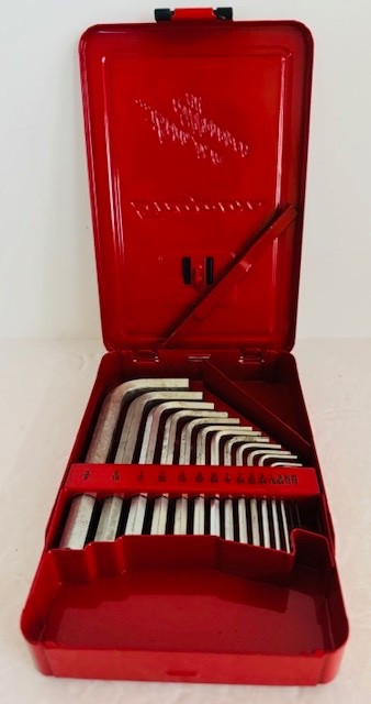 Snap On Tools AW1015DHK .028-3/8″ SAE & AWM110DHK 2-12MM Metric Hex Key Set #101
