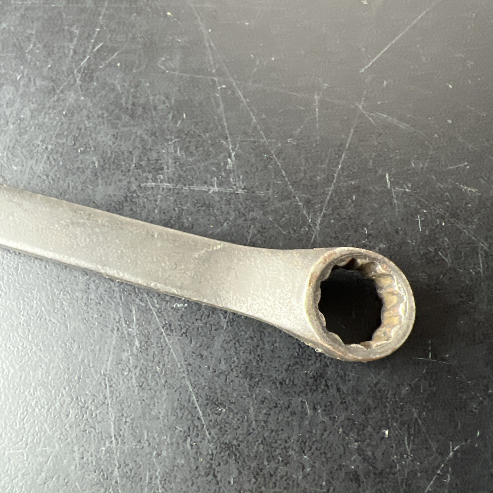 Snap-on 3/8″ x 7/16″ GXB1214 Black Industrial Finish Box Wrench USA