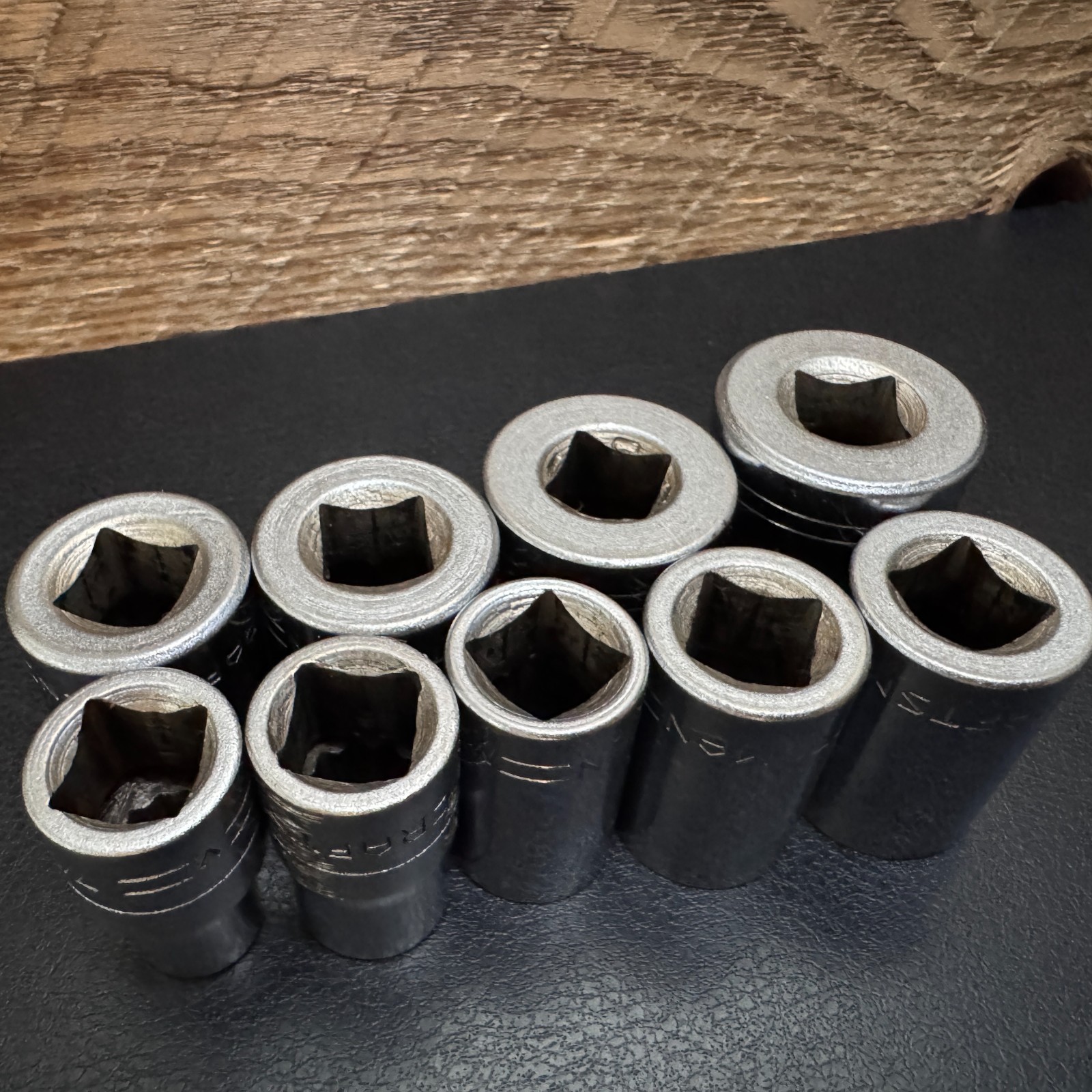 Craftsman Flying =V= 1/2 Drive SAE 12pt & 8pt Socket Set w/ Extensions & U-Joint