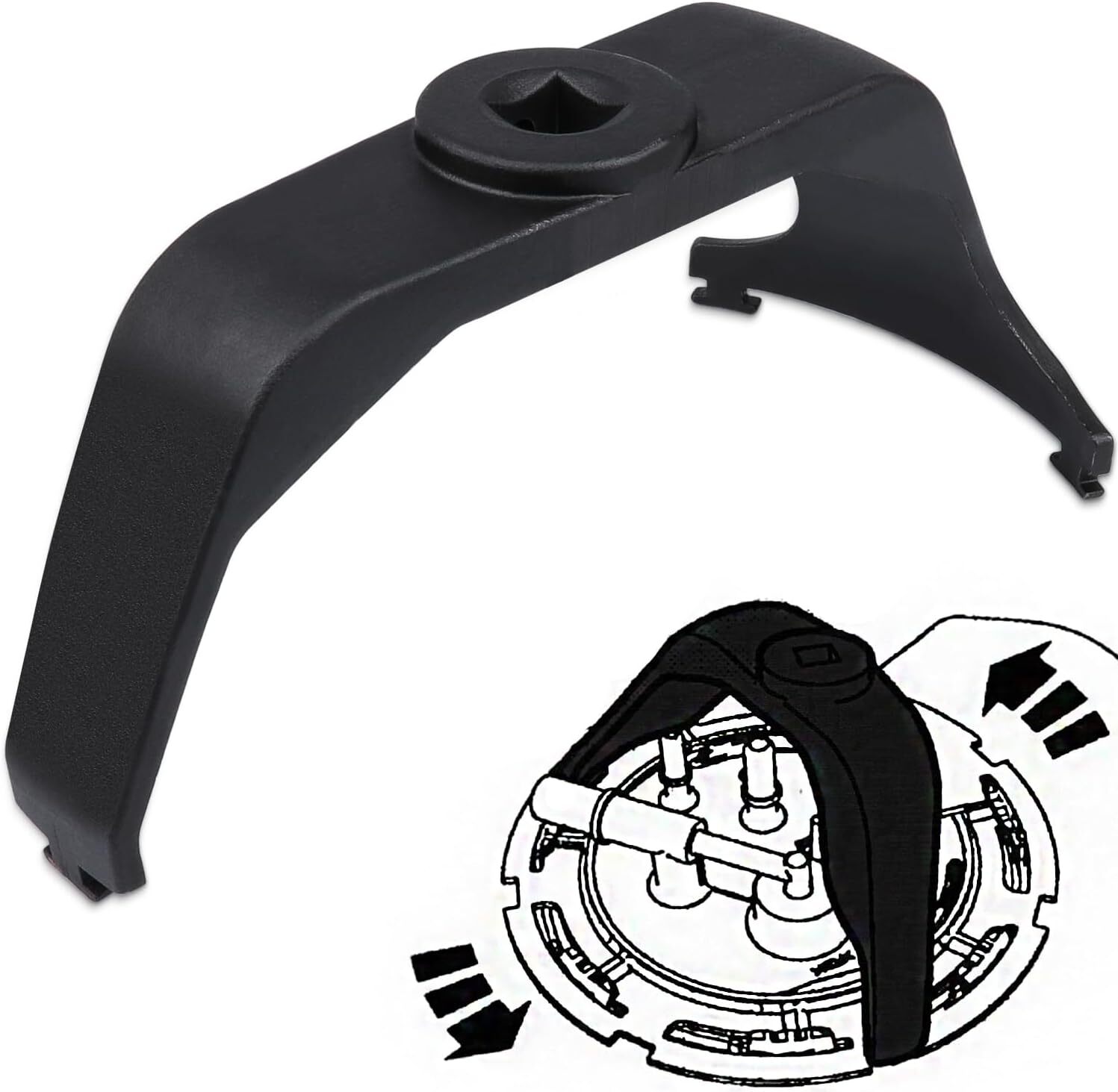6599 Fuel Tank Lock Ring Wrench Tool Pump Removal Installer for Dodge Ram Nissan