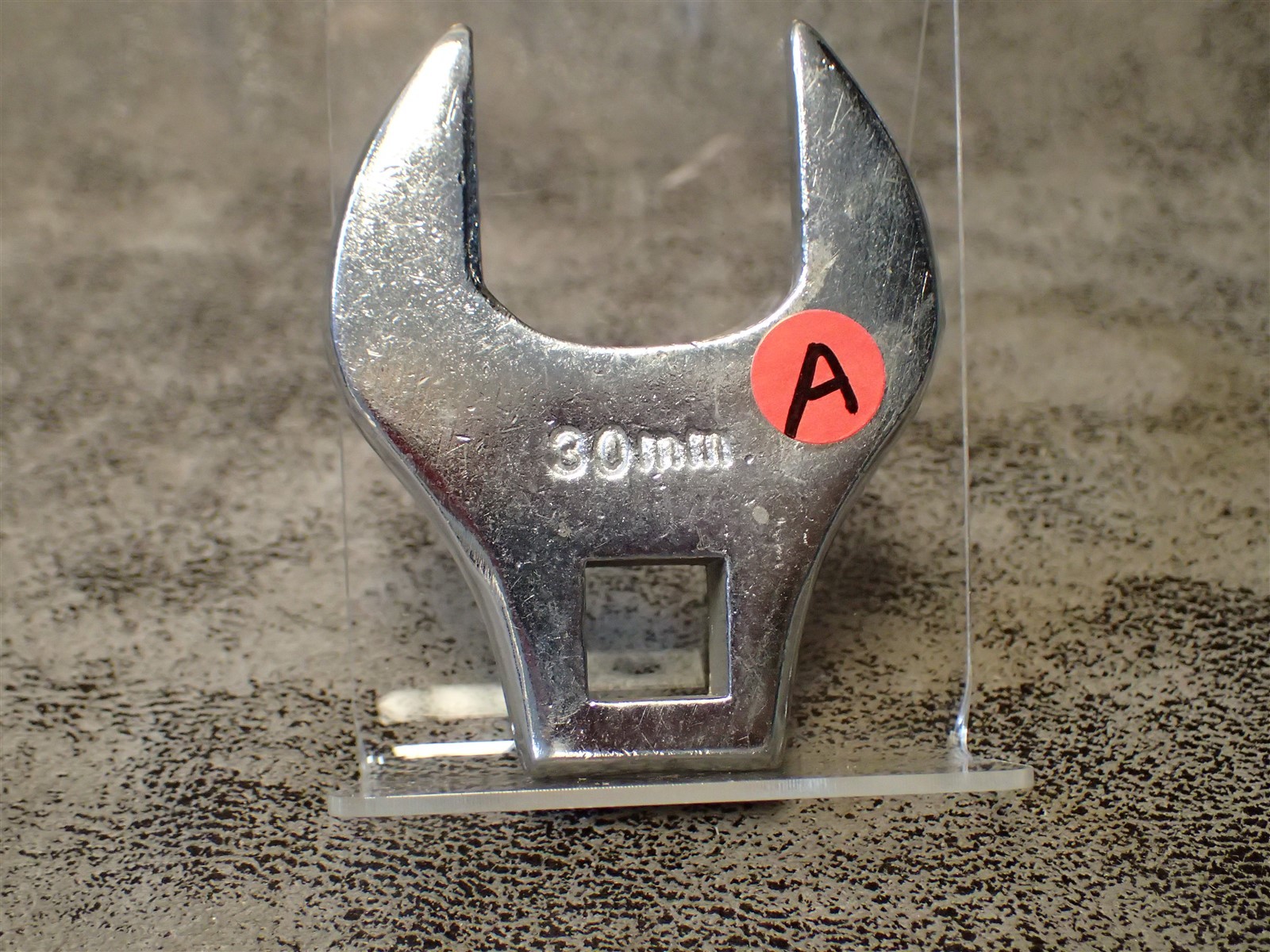 V8 Metric 1/2″ Drive x30mm [#A] Jumbo Crowfoot Wrench 60mm Wide 8mm Thick (BN64)