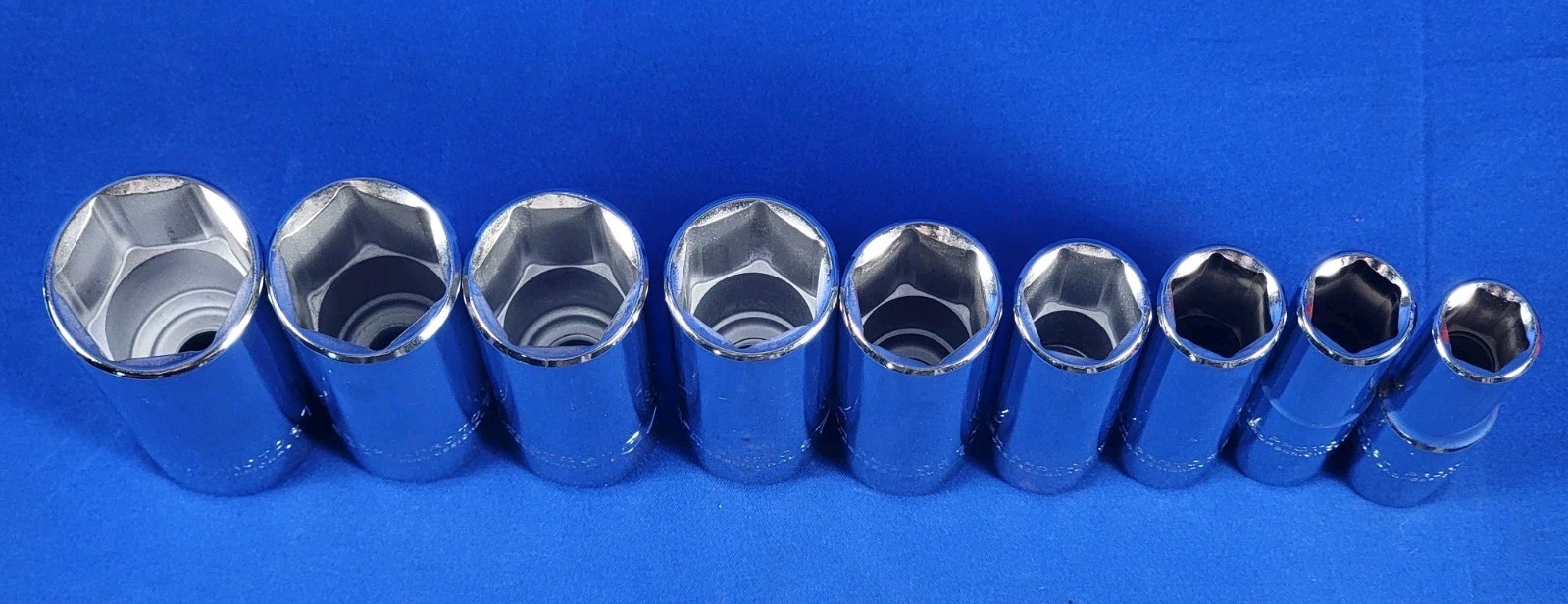 Stanley Proto 26 PC 6 Point 1/2″ Drive SAE Socket Set w/ J5467 1/2″ Breaker Bar