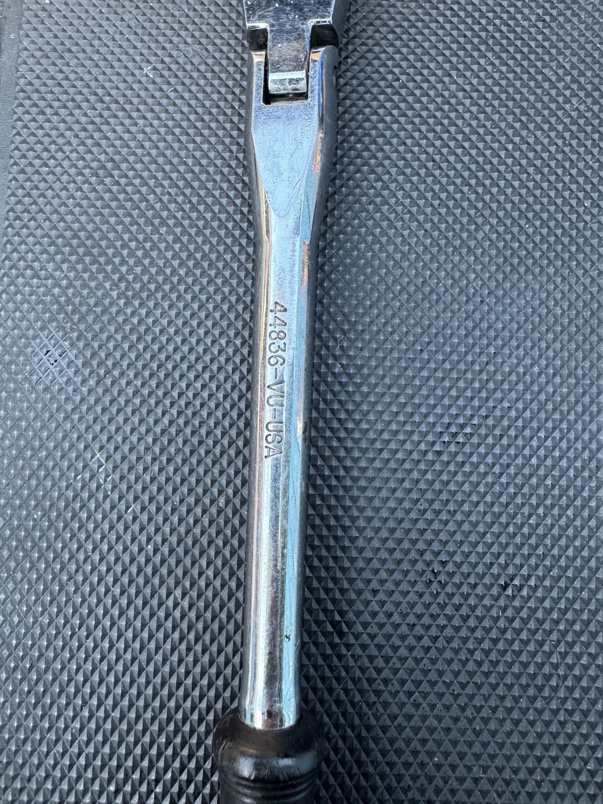 Craftsman 12″ Flex Head Ratchet 3/8″ Drive Black 44836 VU USA Fresh Rebuild