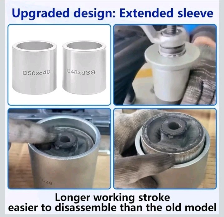 50Pcs Pull and Press Sleeve Kit, Bushing Press Kit for Most Engine Cars…