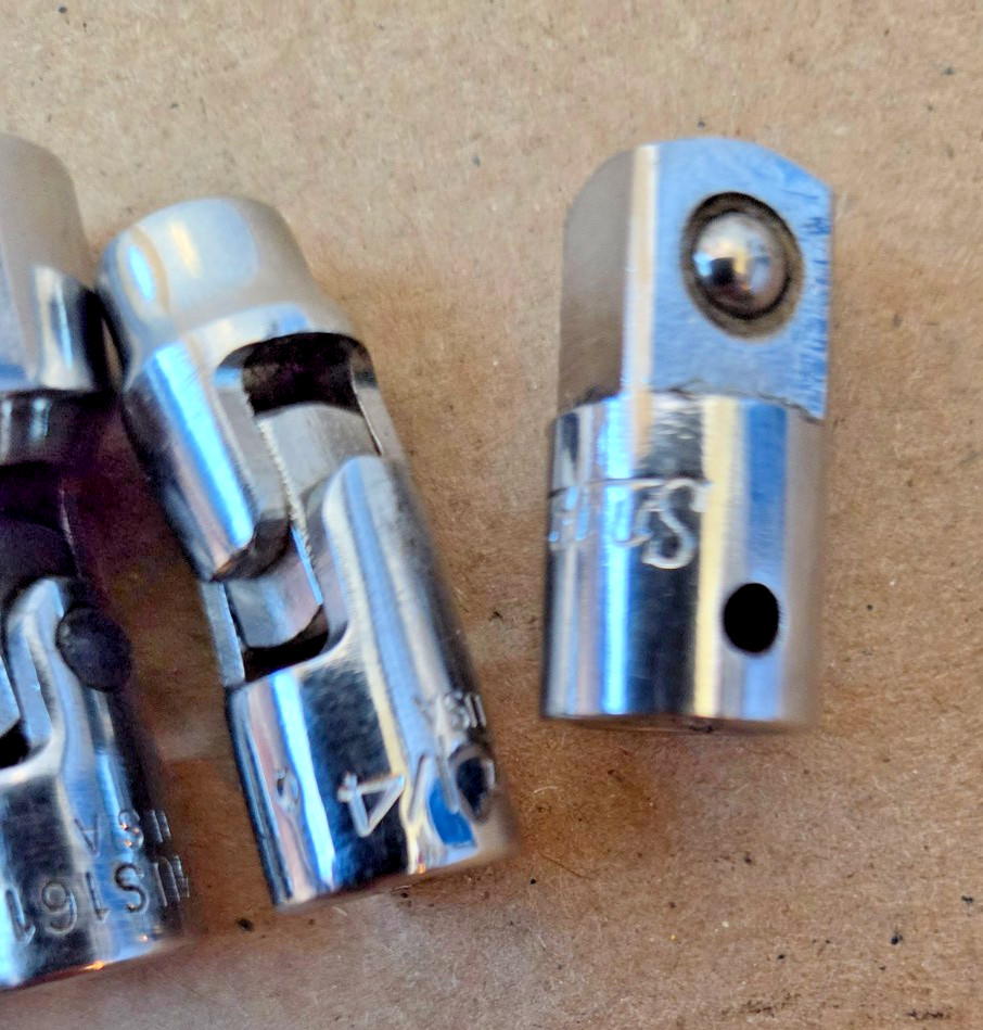 SNAP ON MATCO SWIVEL SOCKET ADAPTOR LOT 1/4″ DRIVE TA3 TMUS81 TMUM11 TMUS161 +++