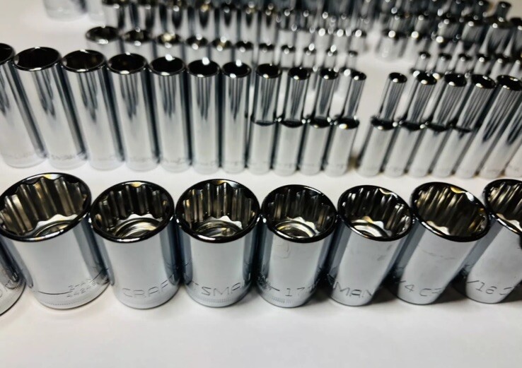 CRAFTSMAN 164 pc 1/4 3/8 1/2 Dr SAE METRIC MM 6pt 12pt wrench socket Tool set
