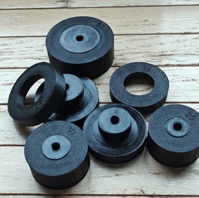 Sheet Metal Dimple Die (8 Sizes) – for Hydraulic Punch Driver Kit- Made in USA