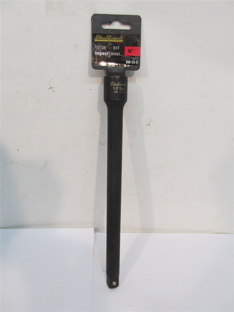 Blackhawk UW-25-2, 10″ Impact Extension, 1/2″ Drive