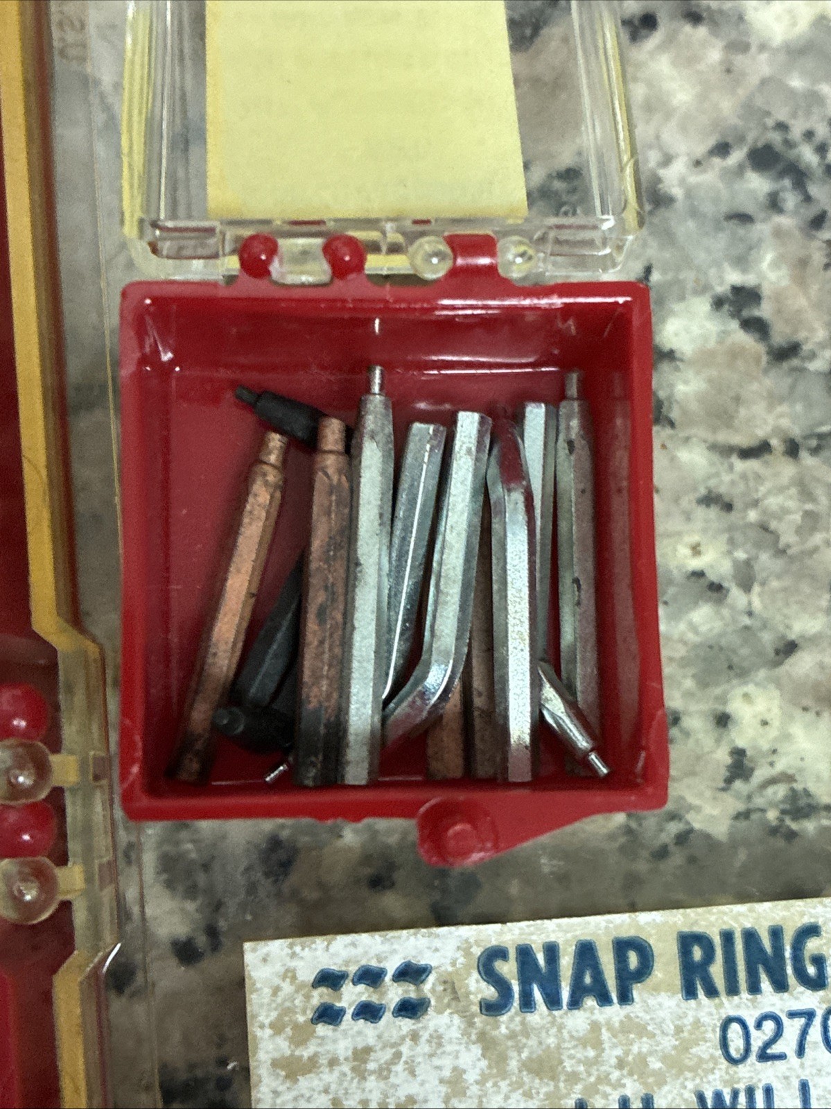 J.H. Williams Internal External Retaining Snap Ring Pliers Set 027081 USA