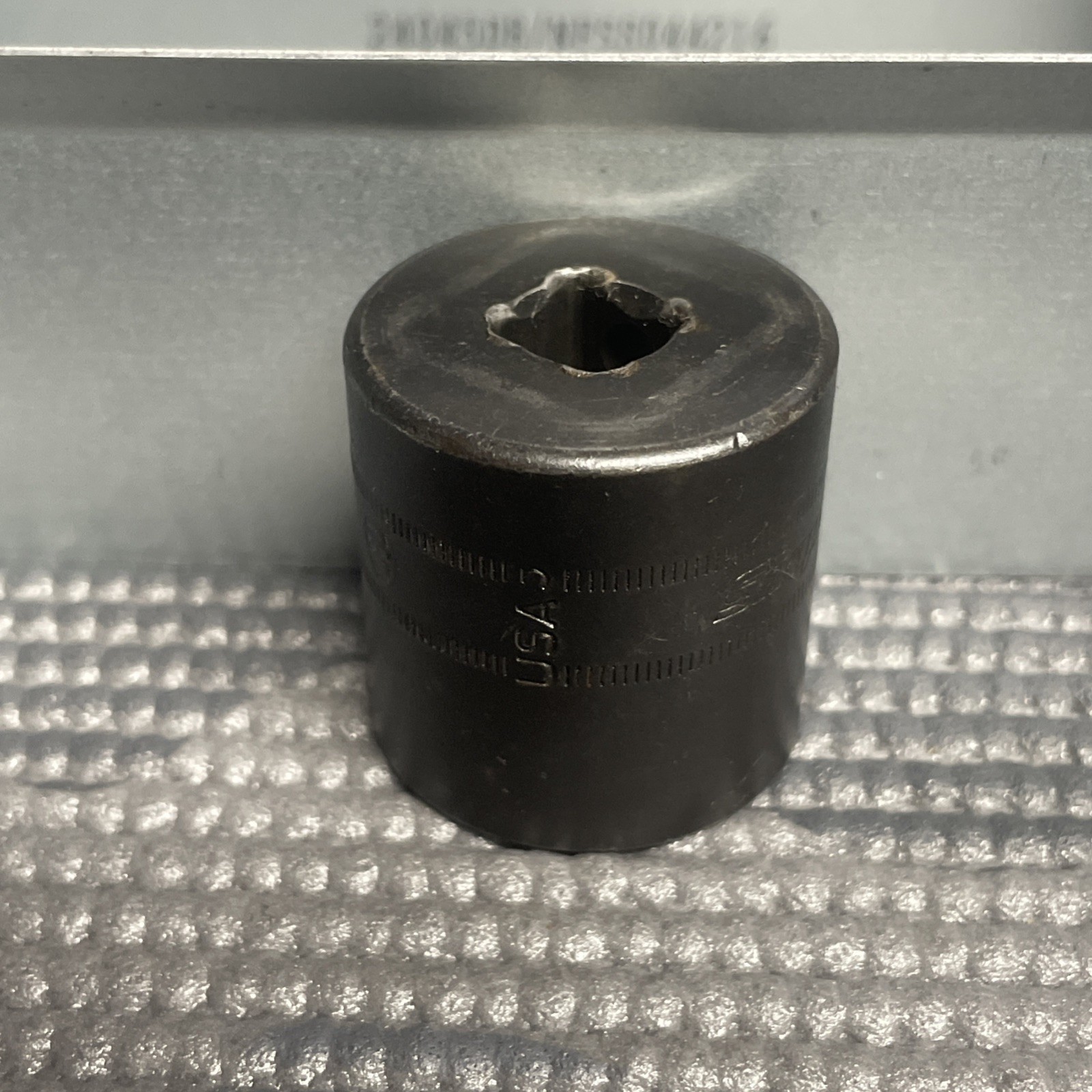 Snap-On 3/8″ Drive 6-Point Metric 24 mm shallow Impact Socket IMFM24