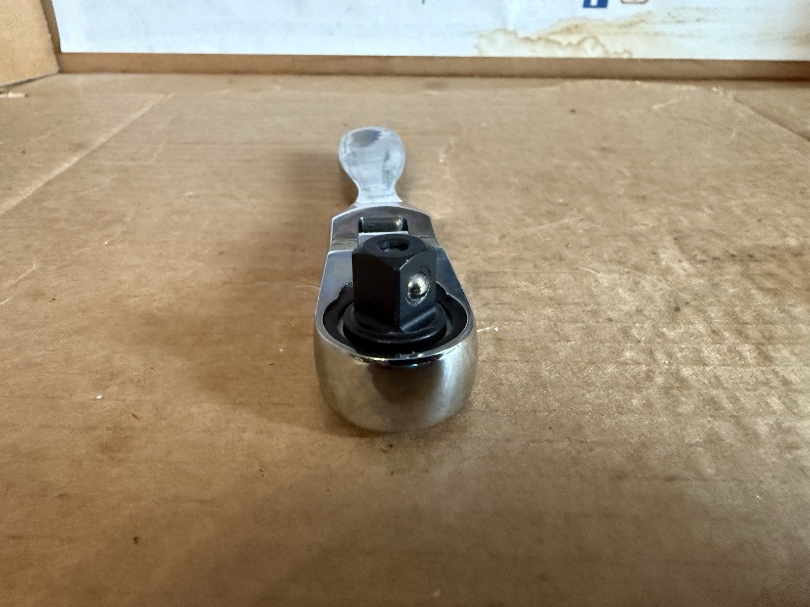 Mac Tools 5” 3/8” Drive Flex Head Stubby Ratchet